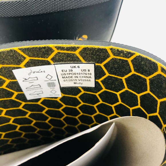 NWOT JouleS Molly Bees Mid-Calf Rain Boot various - Picture 4 of 7